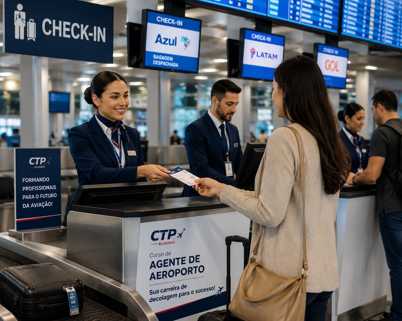 Agente de Aeroporto - Check-in